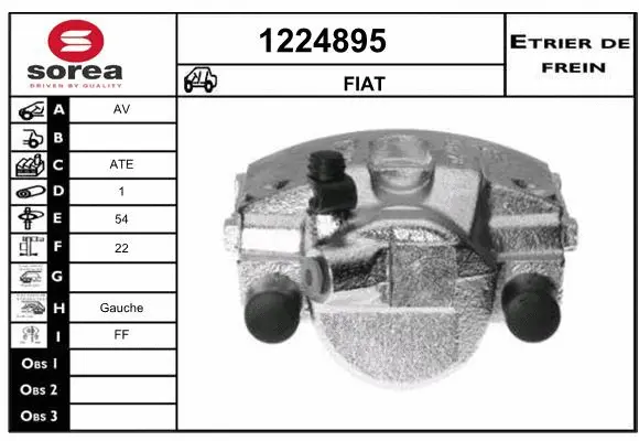 Brake Caliper (1224895)
