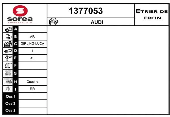 Brake Caliper (1377053)
