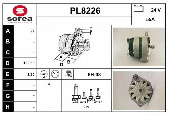 Alternator (PL8226)