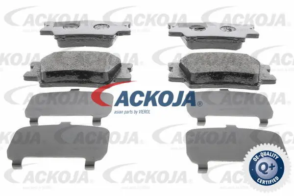 Brake Pad Set, disc brake (A70-0028)