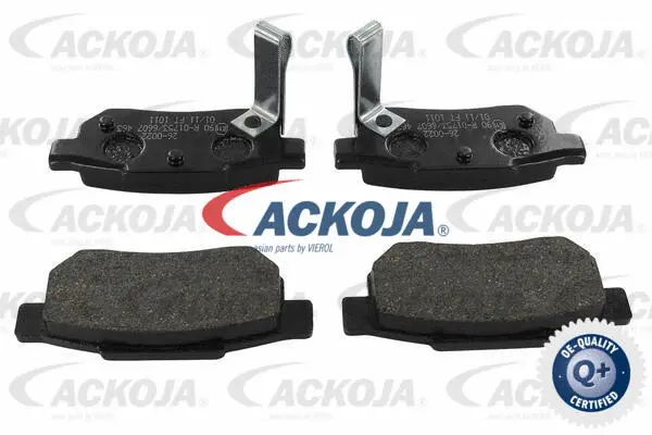 Brake Pad Set, disc brake (A26-0022)