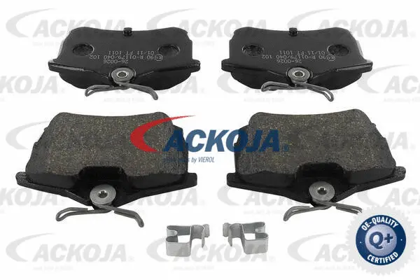 Brake Pad Set, disc brake (A26-0026)