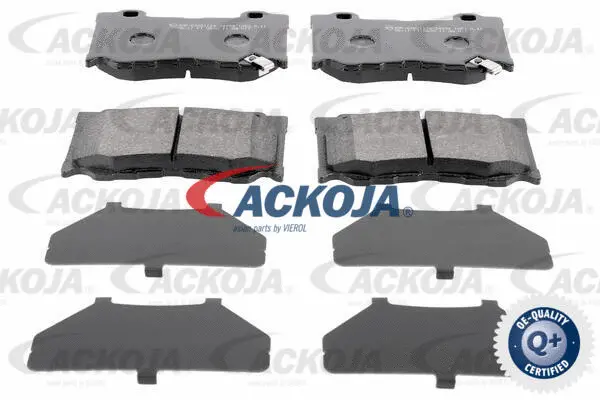 Brake Pad Set, disc brake (A38-0322)
