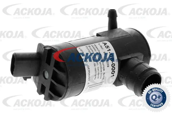Washer Fluid Pump, window cleaning (A51-08-0001)