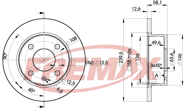 Brake Disc (BD-9972)