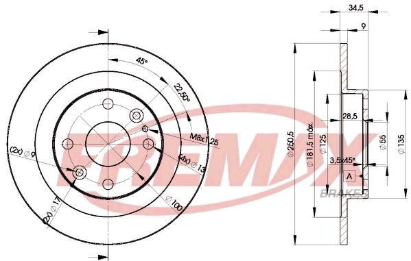 Brake Disc (BD-3257)