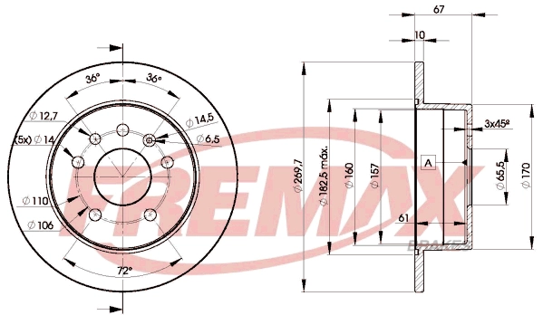 Brake Disc (BD-9101)