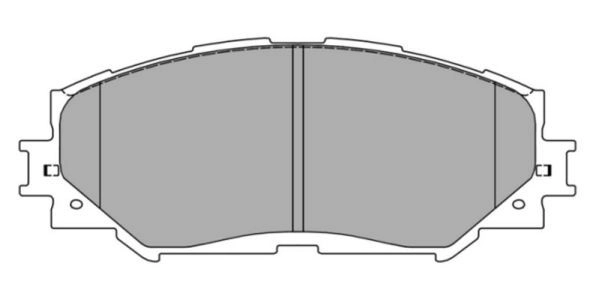Brake Pad Set, disc brake (FBP-1467)