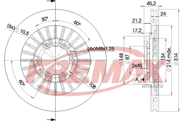 Brake Disc (BD-7043)