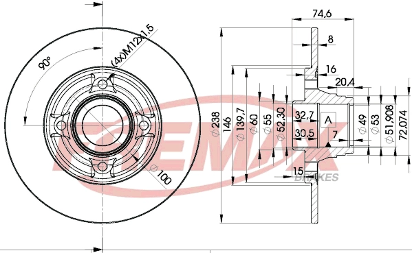Brake Disc (BD-5006)