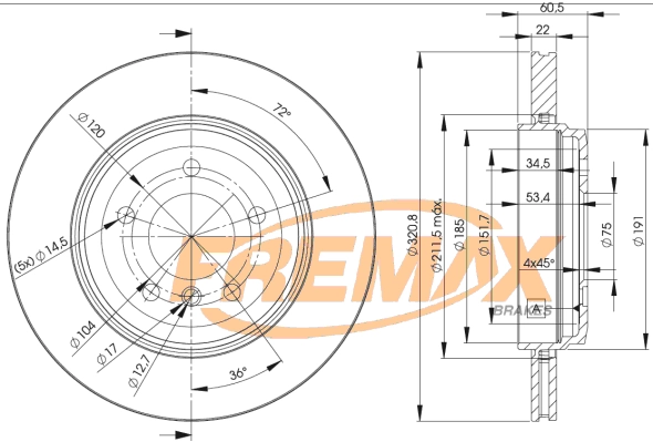 Brake Disc (BD-6074)