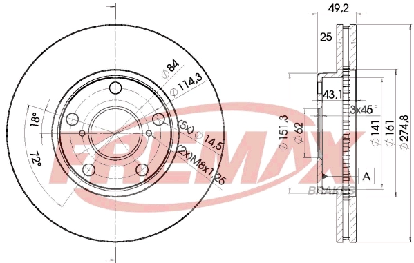 Brake Disc (BD-2878)