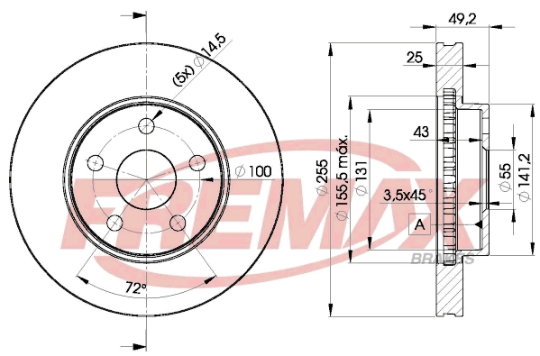 Brake Disc (BD-2047)
