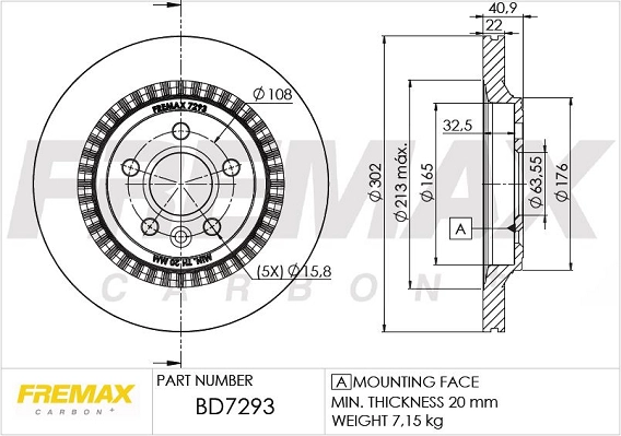 Brake Disc (BD-7293)