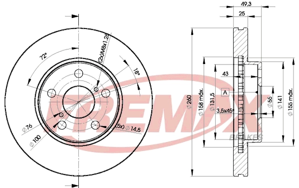 Brake Disc (BD-5030)