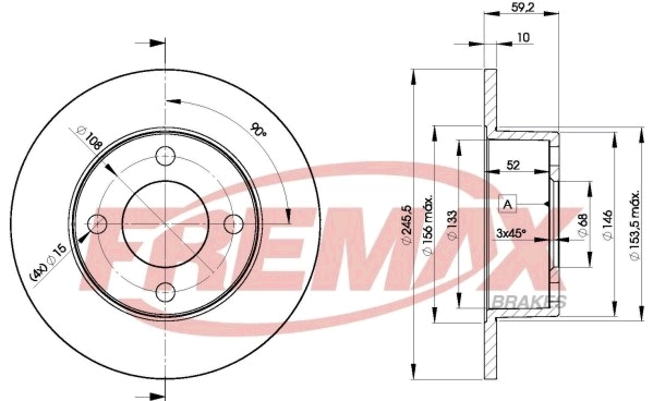 Brake Disc (BD-4010)