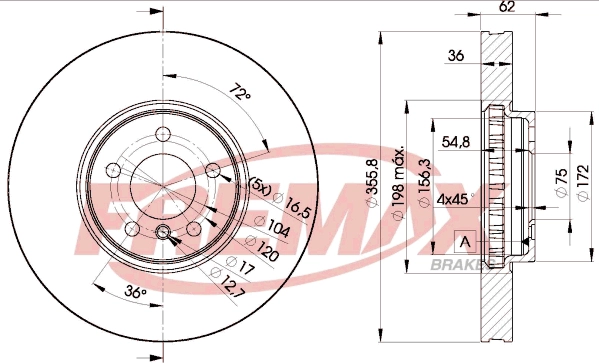 Brake Disc (BD-5684)