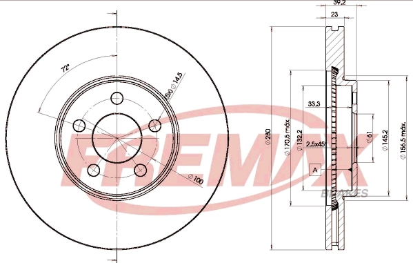 Brake Disc (BD-5300)