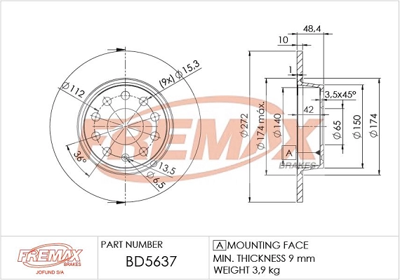 Brake Disc (BD-5637)