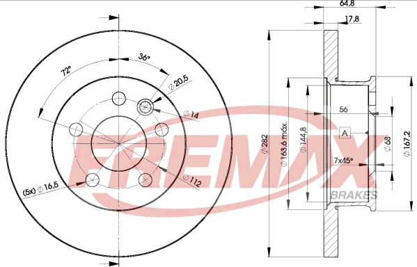 Brake Disc (BD-3012)