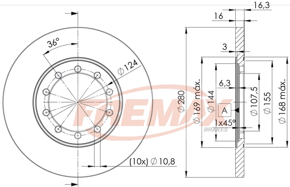 Brake Disc (BD-5631)