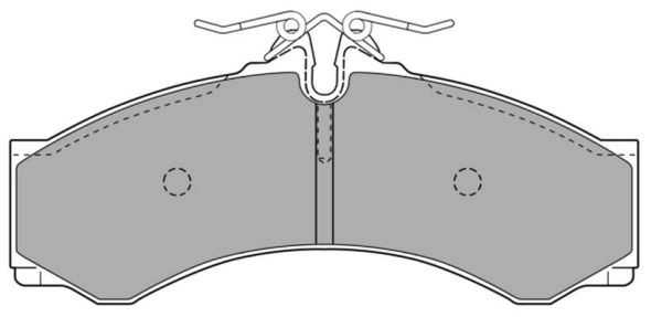 Brake Pad Set, disc brake (FBP-1059)