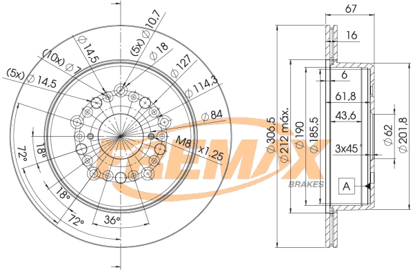 Brake Disc (BD-9026)