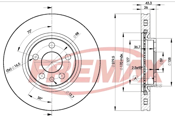 Brake Disc (BD-4620)