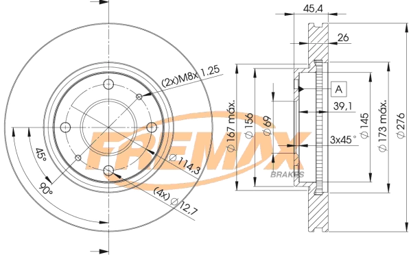 Brake Disc (BD-6070)