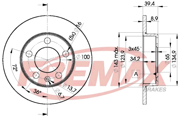 Brake Disc (BD-5601)