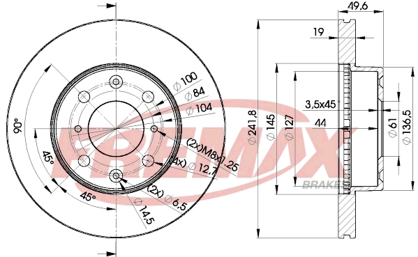 Brake Disc (BD-6670)