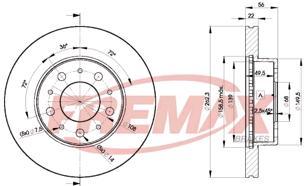 Brake Disc (BD-9063)