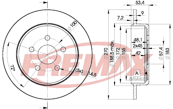 Brake Disc (BD-5114)