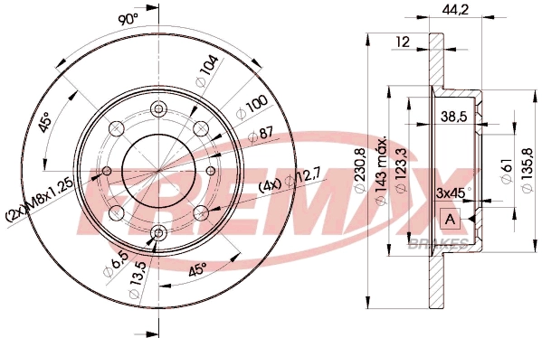 Brake Disc (BD-3169)