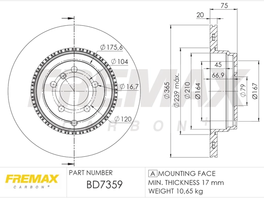 Brake Disc (BD-7359)