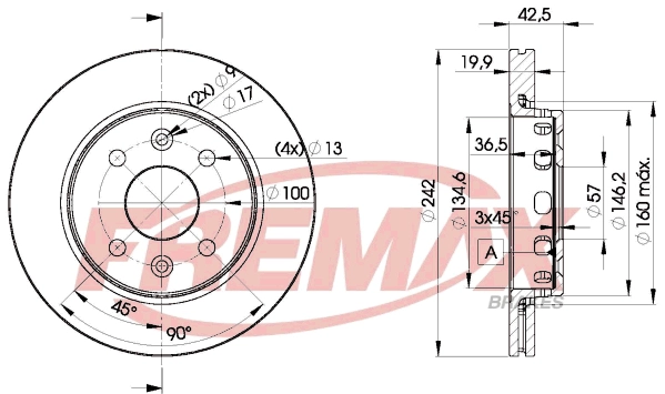 Brake Disc (BD-3253)
