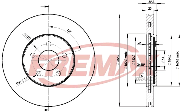 Brake Disc (BD-4073)