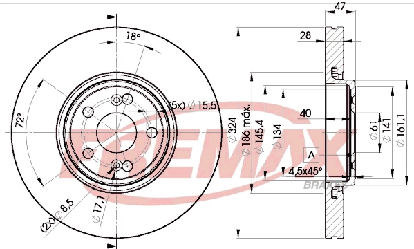 Brake Disc (BD-7357)