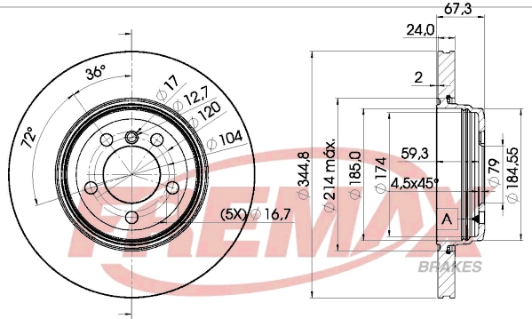 Brake Disc (BD-6129)
