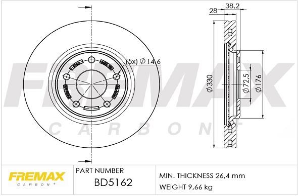 Brake Disc (BD-5162)