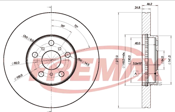 Brake Disc (BD-2039)