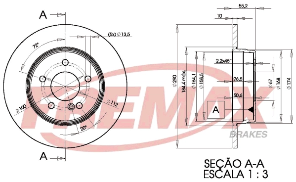 Brake Disc (BD-3412)