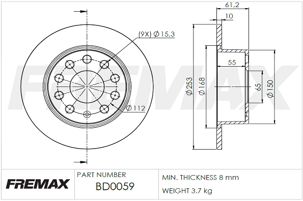 Brake Disc (BD-0059)
