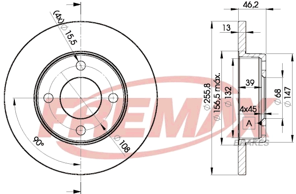 Brake Disc (BD-3632)