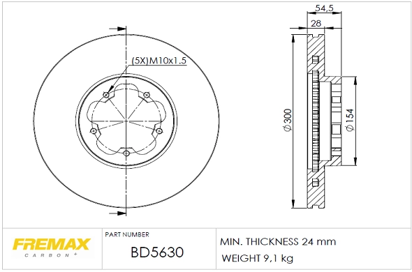 Brake Disc (BD-5630)