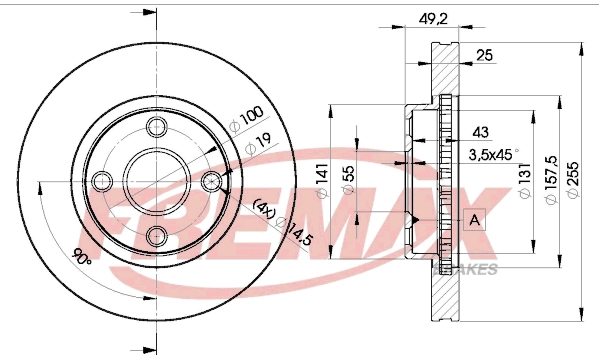 Brake Disc (BD-1330)
