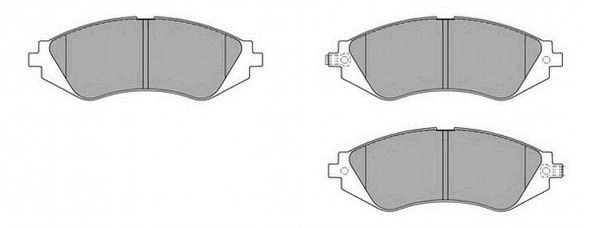 Brake Pad Set, disc brake (FBP-1602)