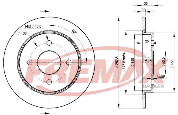 Brake Disc (BD-7969)