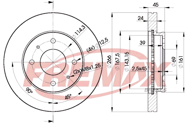 Brake Disc (BD-6080)