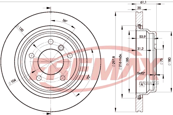 Brake Disc (BD-3153)